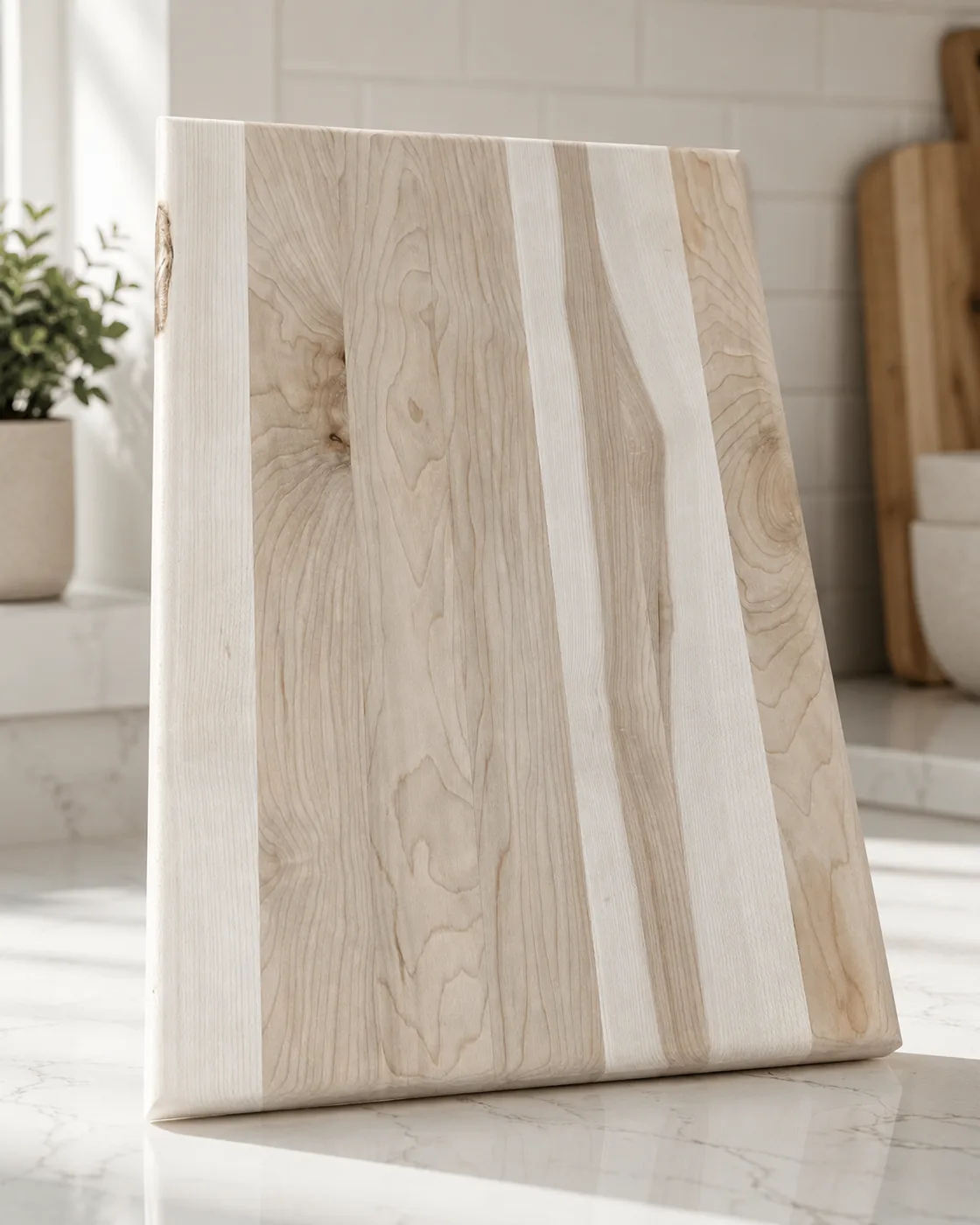 The Hollis — clean maple board